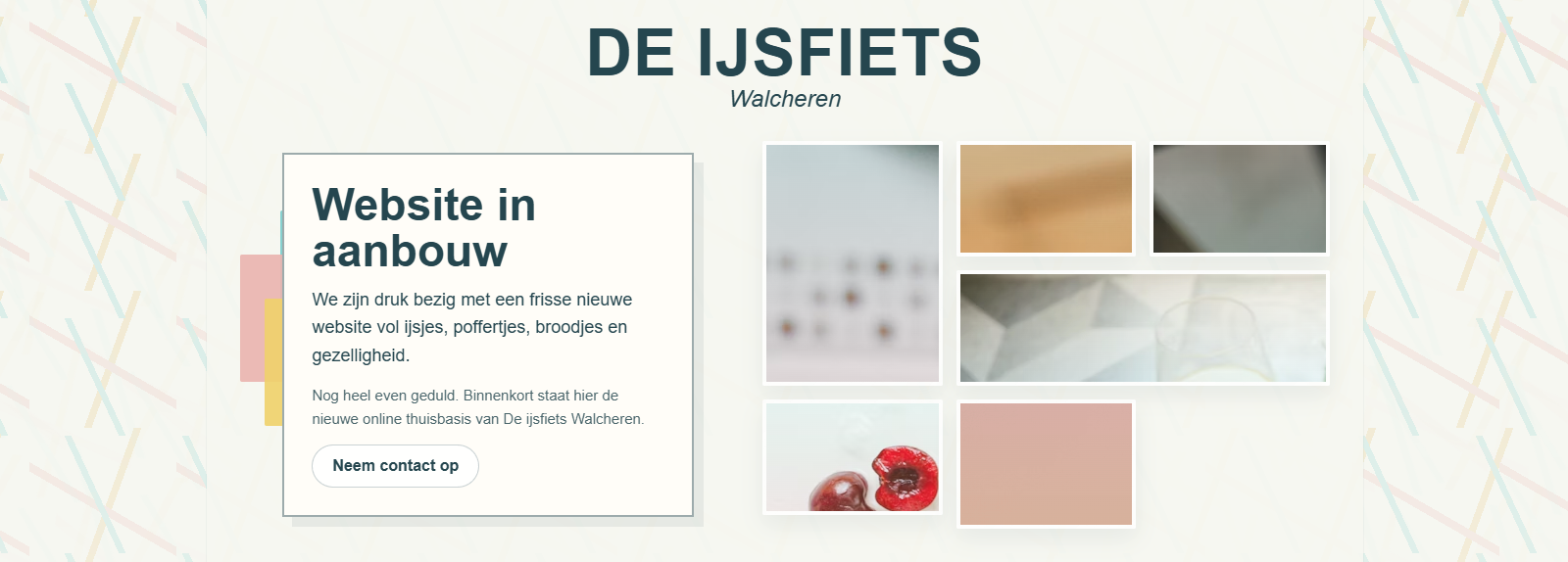 De Ijsfiets Walcheren - website in aanbouw